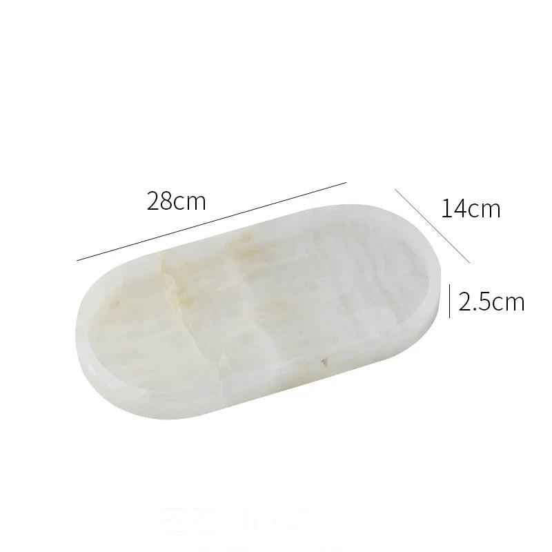 Calacatta Marble Vanity Tray