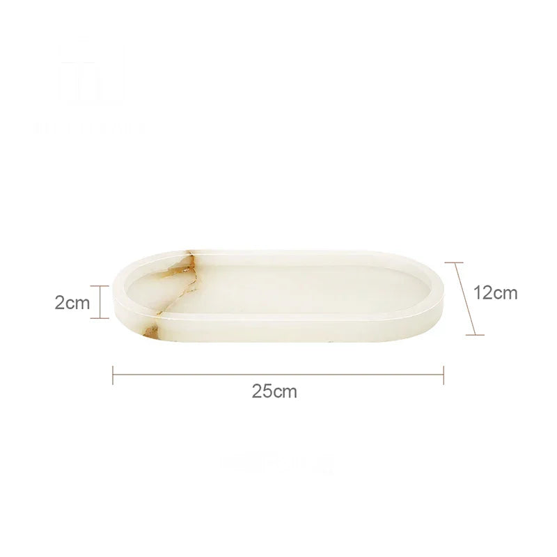 Calacatta Marble Vanity Tray