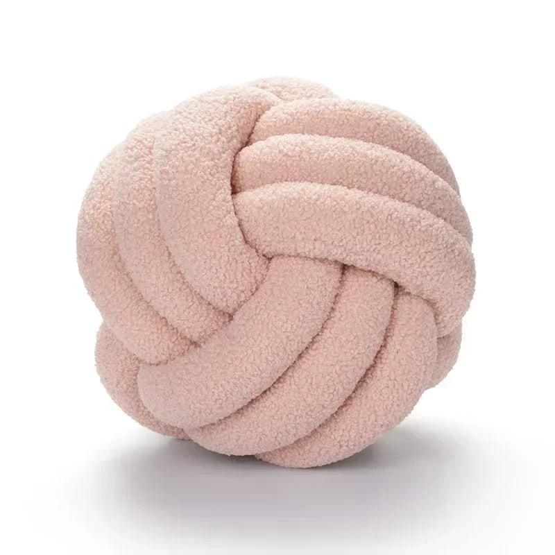Knotted Round Pillow