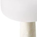 Cream Marble Table Lamp