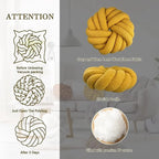 Knotted Ball Throw Pillow