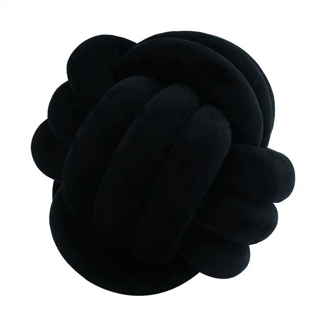 Knot Ball Plush Throw Pillow