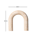 Travertine Sculpture Figurine Statue for Home Decor