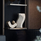 Travertine Sculpture Figurine Statue for Home Decor
