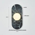 DecorBites™ LED Wall Lamp Modern Wabi Sabi Stone Mirror Light for Home Decor