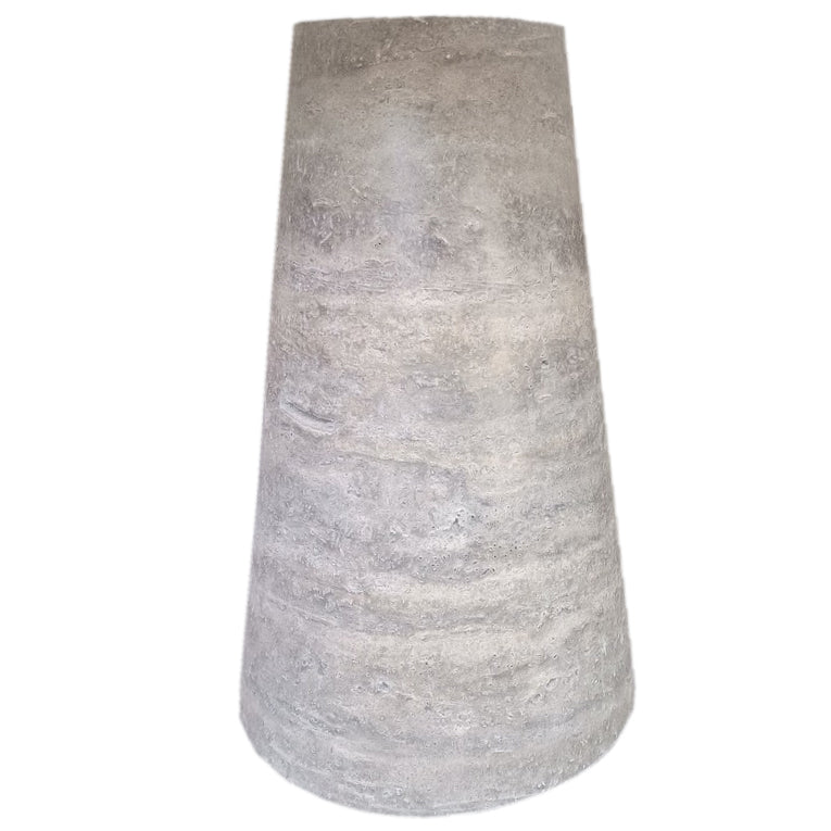 Silver Travertine Coffee Table