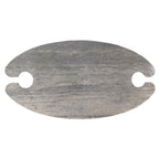 Silver Travertine Coffee Table