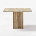 Troia Light Travertine Table