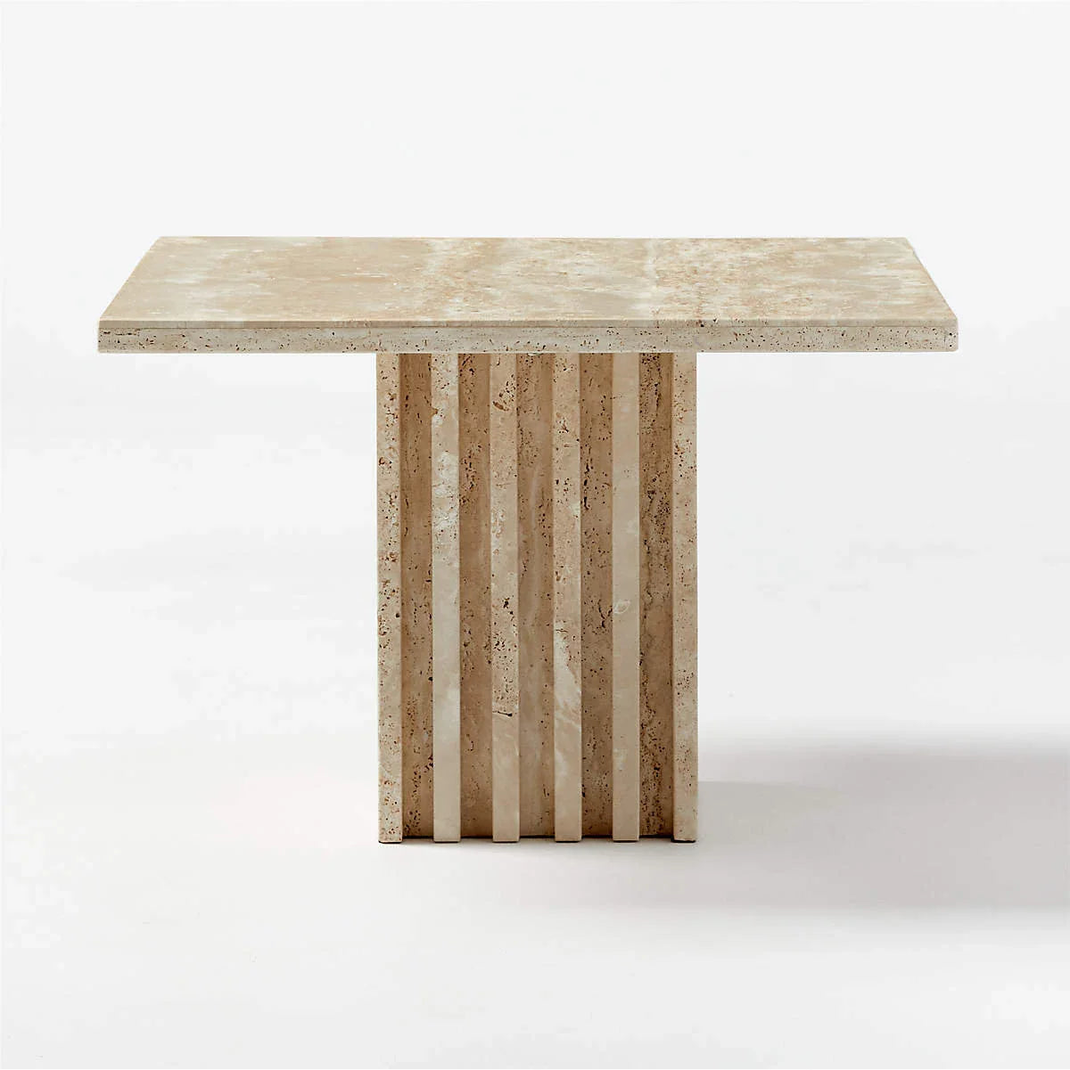 Troia Light Travertine Table