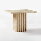 Troia Light Travertine Table