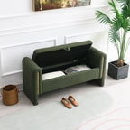 Teddy Upholstered Large Bed End Bench With Storage