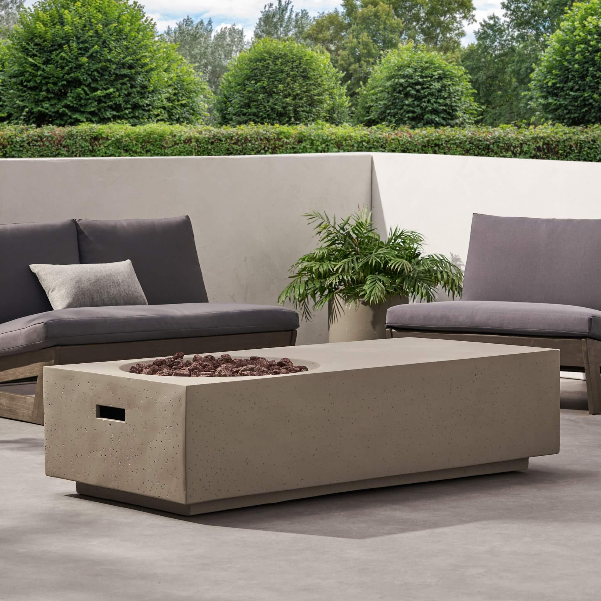Alora Premium Fire Pit Coffee Table