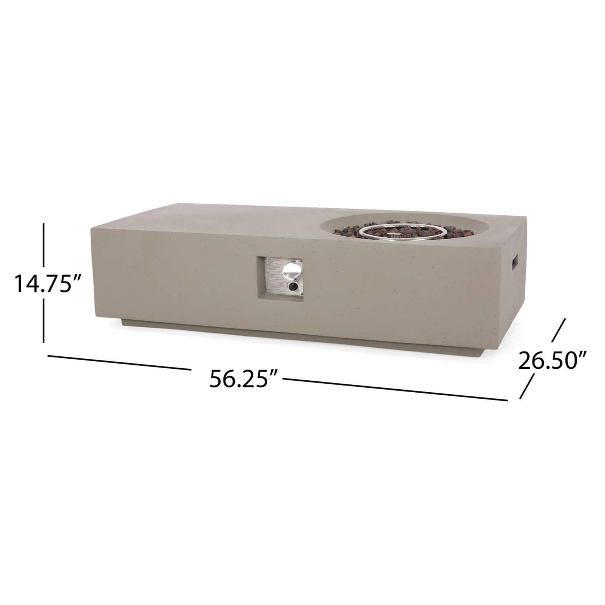 Alora Premium Fire Pit Coffee Table