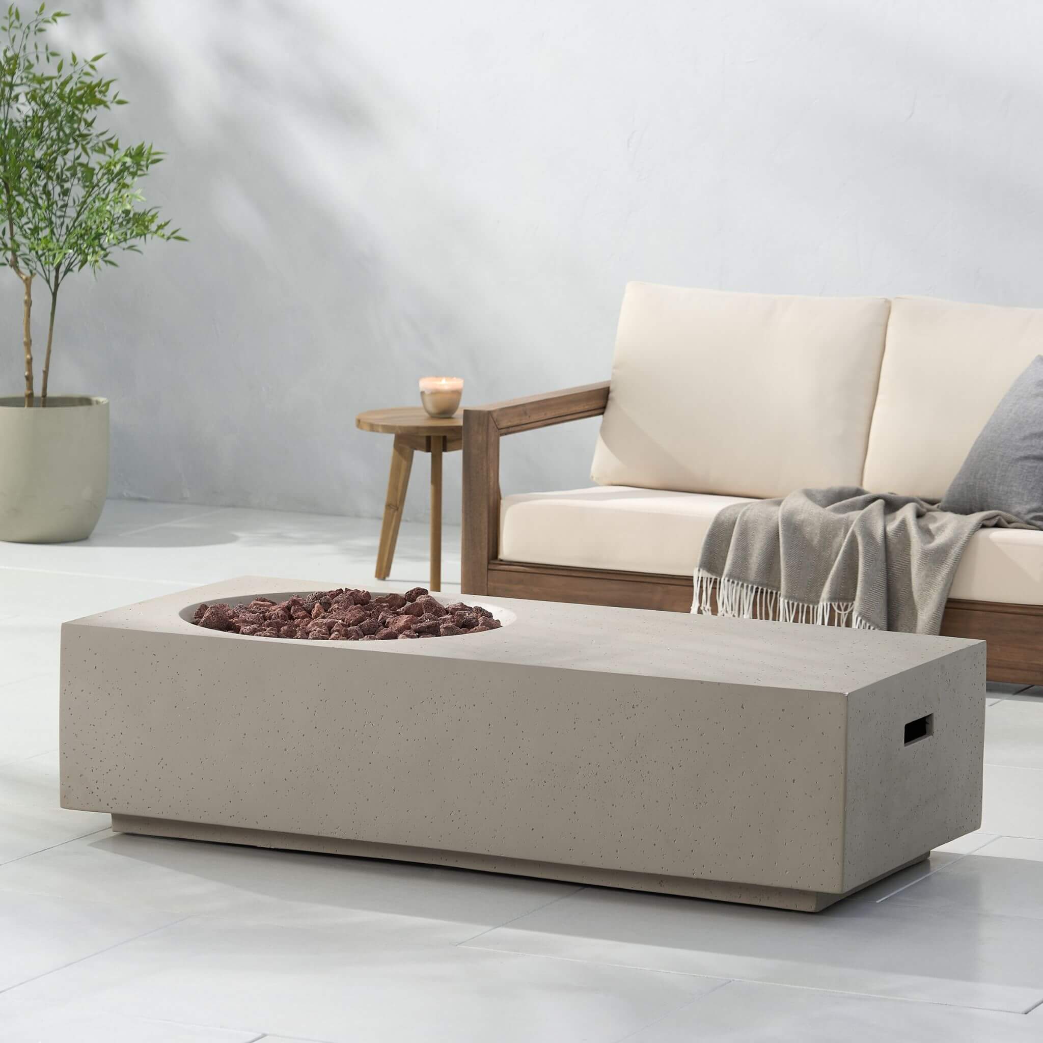 Alora Premium Fire Pit Coffee Table