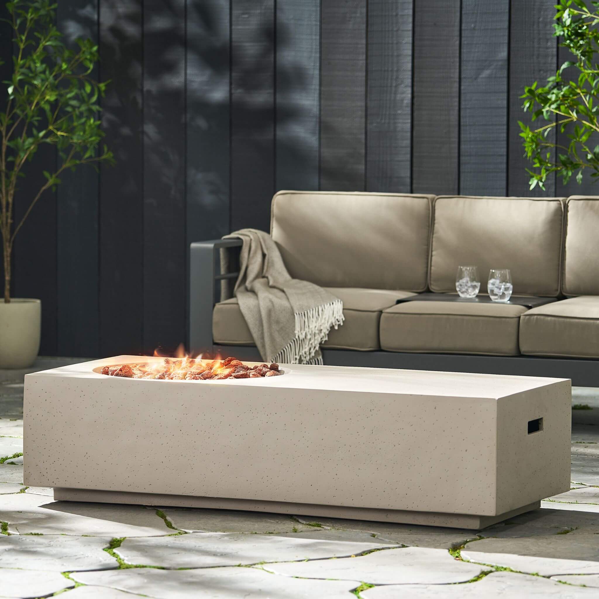 Alora Premium Fire Pit Coffee Table