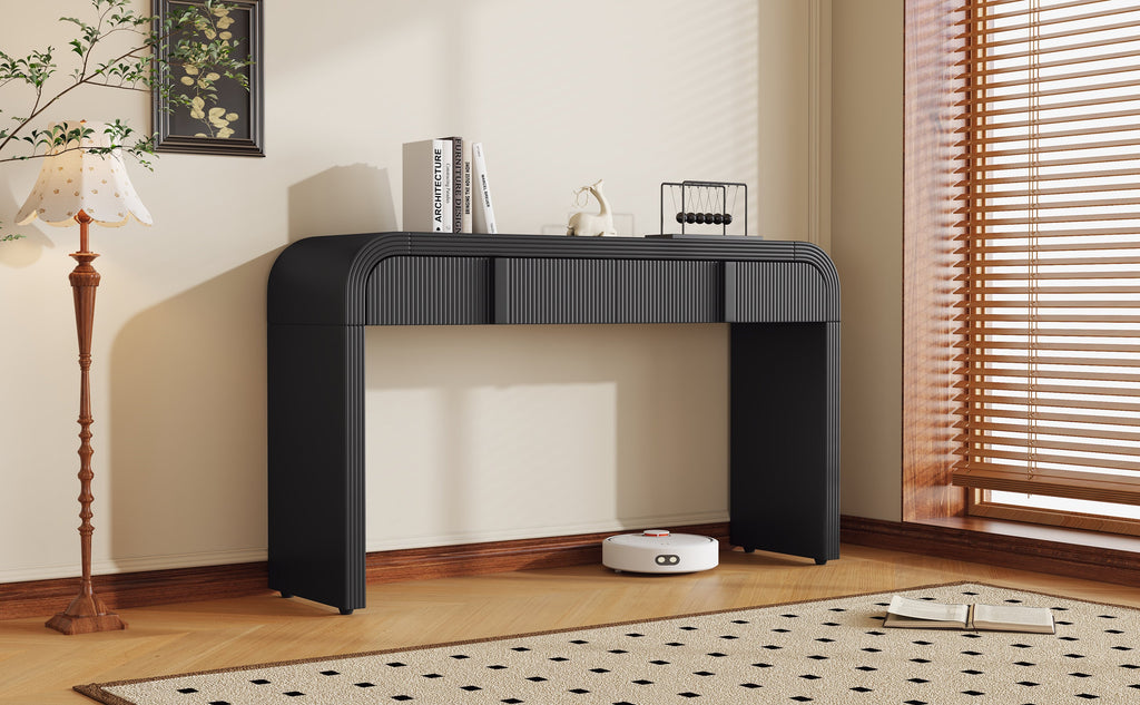 Fluted Console Table