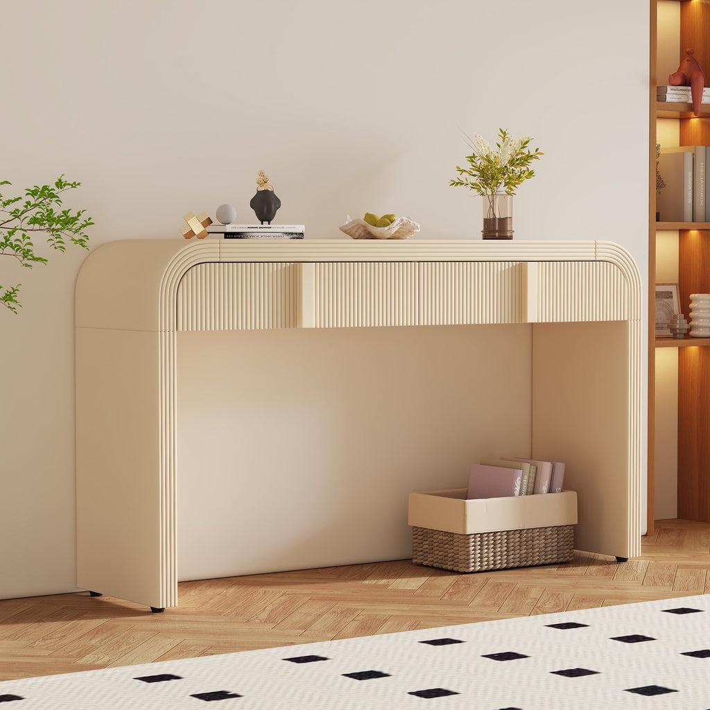 Fluted Console Table