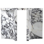 Calacatta Viola Marble Designer Arched Legs Console Polished