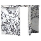 Calacatta Viola Marble Designer Arched Legs Console Polished