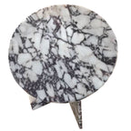 Calacatta Viola Marble Round Polished Coffee Table