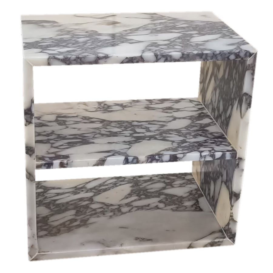 Calacatta Viola Marble End/Side Table