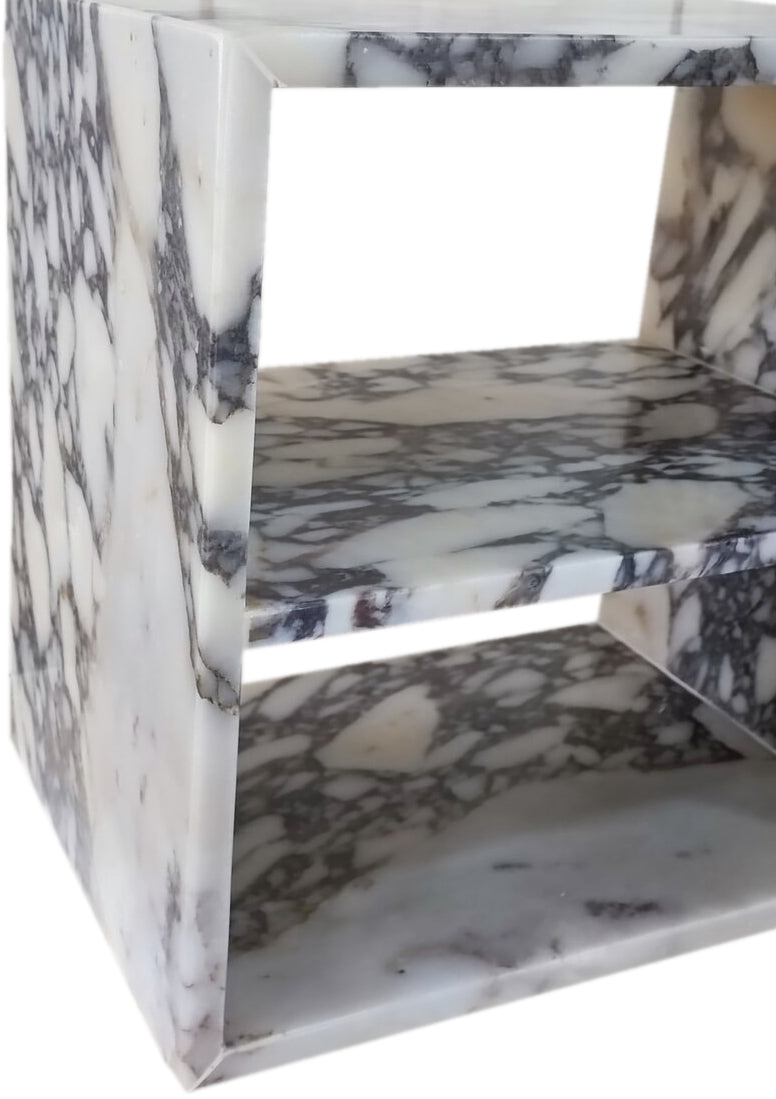 Calacatta Viola Marble End/Side Table