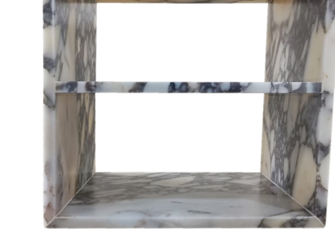 Calacatta Viola Marble End/Side Table