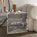 Calacatta Viola Marble End/Side Table
