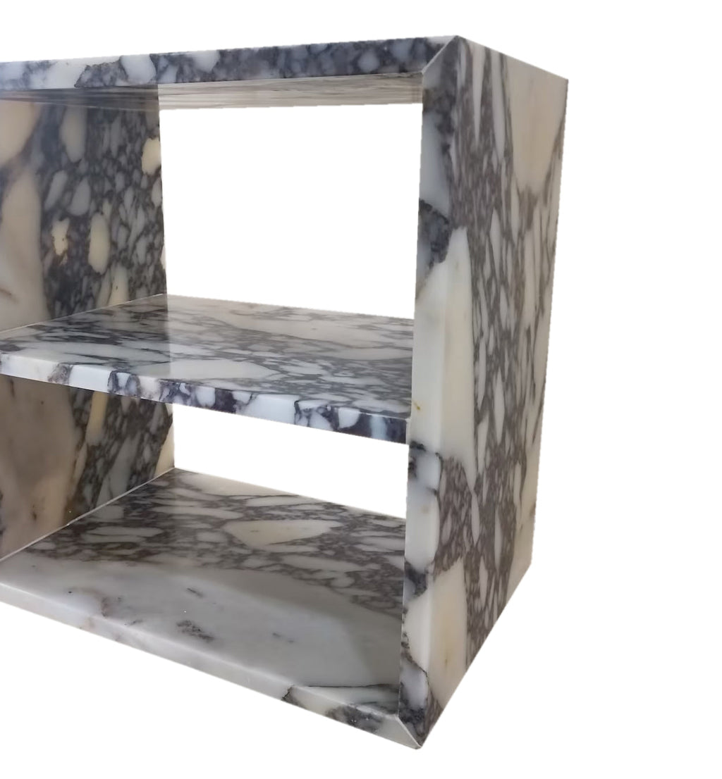 Calacatta Viola Marble End/Side Table