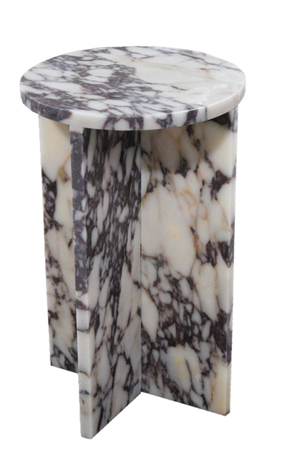 Calacatta Viola Marble End/Side Table