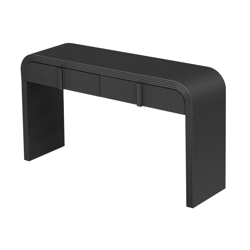 Fluted Console Table