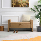Teddy Upholstered Large Bed End Bench With Storage