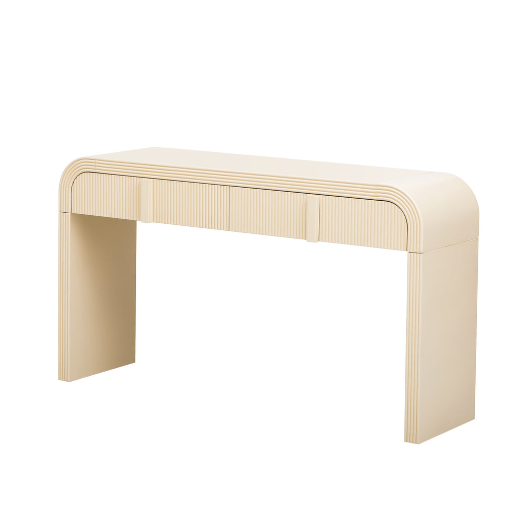 Fluted Console Table