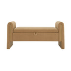 Teddy Upholstered Large Bed End Bench With Storage