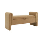Teddy Upholstered Large Bed End Bench With Storage