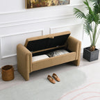 Teddy Upholstered Large Bed End Bench With Storage
