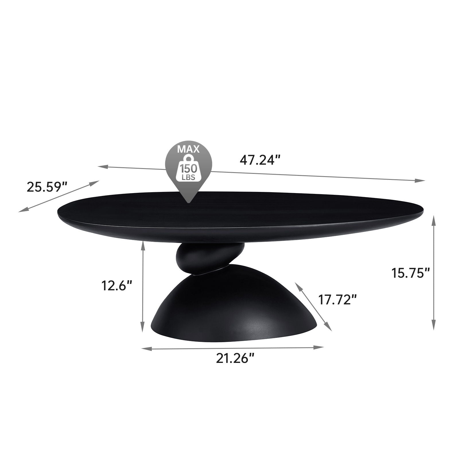 Stone Shaped Table