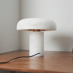 Alabaster Mushroom Table Lamp
