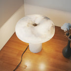 Alabaster Mushroom Table Lamp