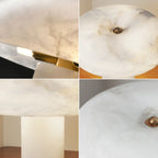 Alabaster Mushroom Table Lamp