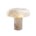 Alabaster Mushroom Table Lamp