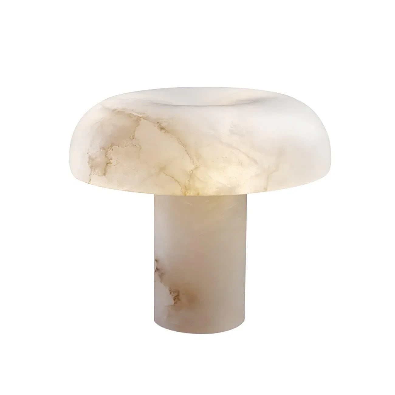 Alabaster Mushroom Table Lamp