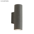 Nordic Terrazzo Shade Up/Down Wall Sconce