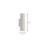 Nordic Terrazzo Shade Up/Down Wall Sconce