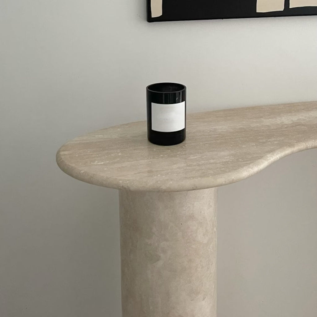 Troia Light Travertine Console